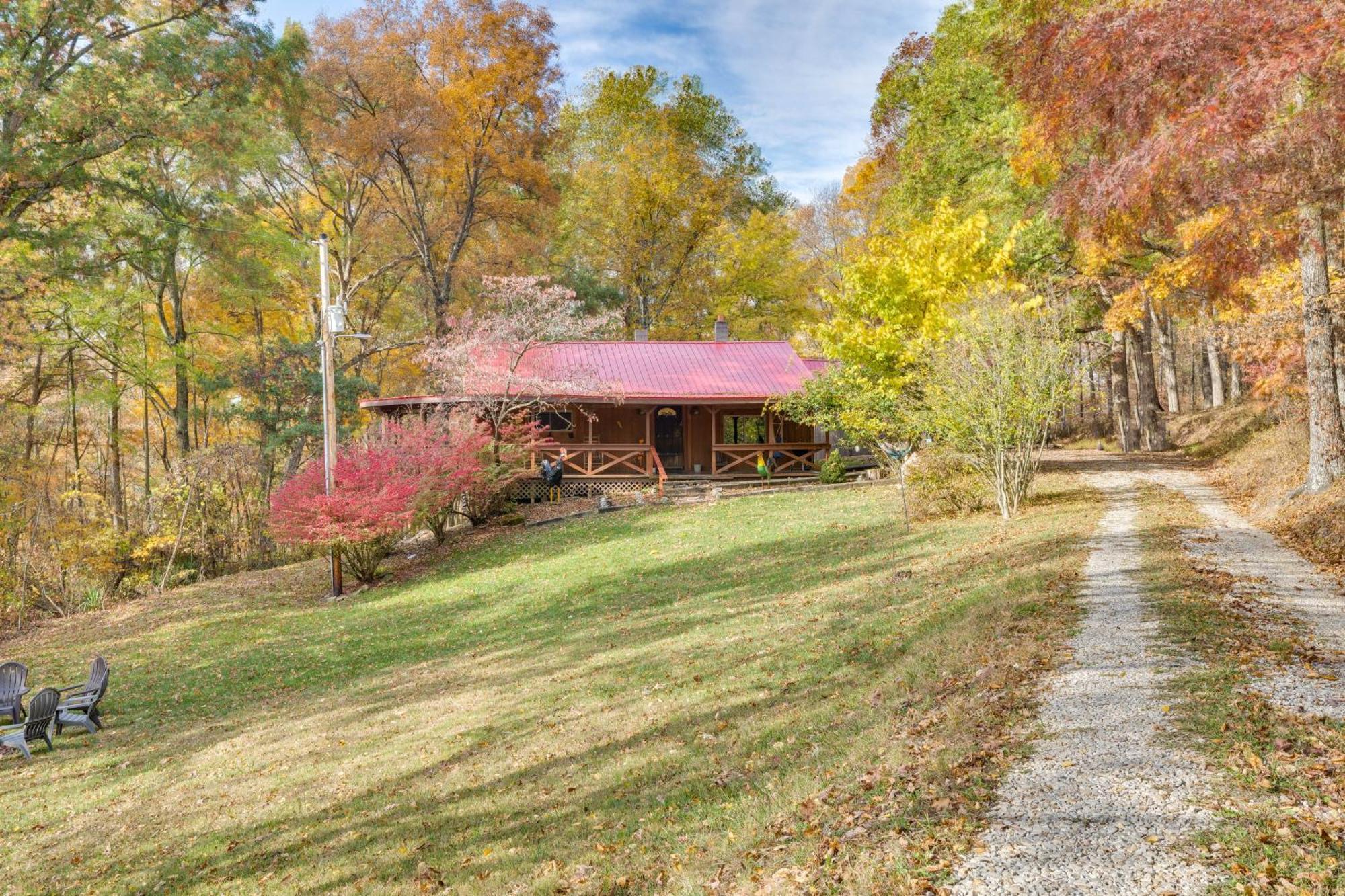 Villa French Lick Getaway With Deck, Grill And Fire Pit! Exterior foto